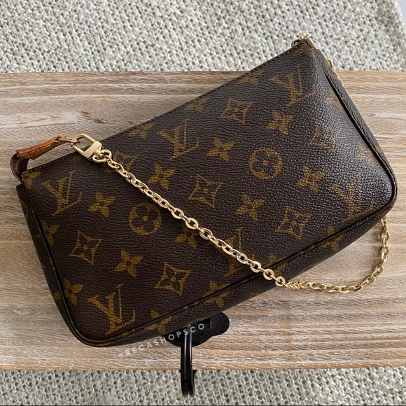 Shoulder Oval Chain Strap Replacement Gold 13”, 16”, 18” or 20” Long - Picture 2 of 9